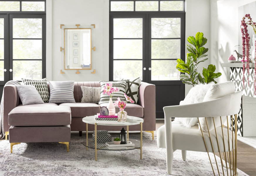 Modern Living Room Design Photo by Wayfair Wayfair